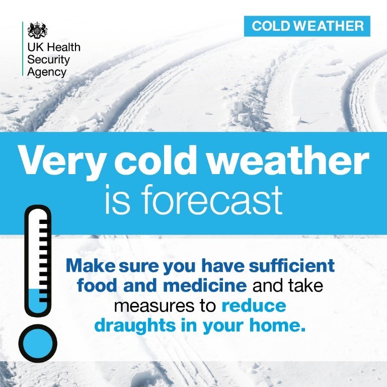 cold weather warning poster